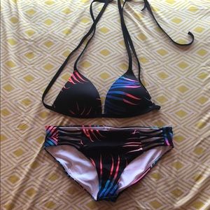 Pink bikini set.Worn once only